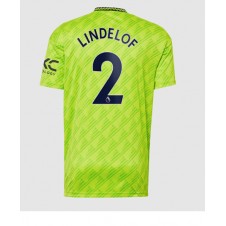 Manchester United Victor Lindelof #2 Tredje Tröja 2022-23 Korta ärmar